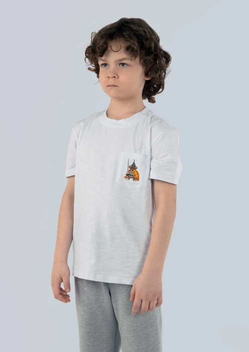 Купить футболка детская «вежливые мишки» белая в интернет-магазине ArmRus по выгодной цене. - изображение 1