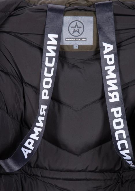 Купить куртка-парка утепленная мужская «армия россии» хаки в интернет-магазине ArmRus по выгодной цене. - изображение 23