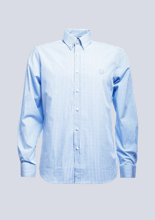 Купить рубашка мужская «армия россии» бело-голубая в интернет-магазине ArmRus по выгодной цене. - изображение 1