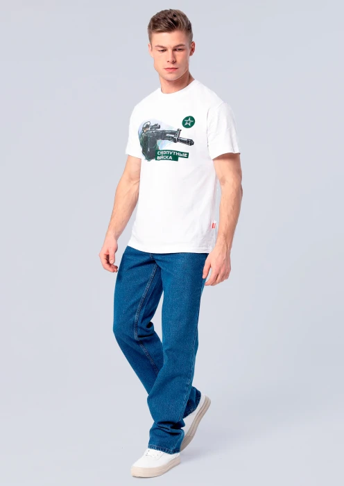 Купить джинсы мужские «звезда» синие в интернет-магазине ArmRus по выгодной цене. - изображение 7
