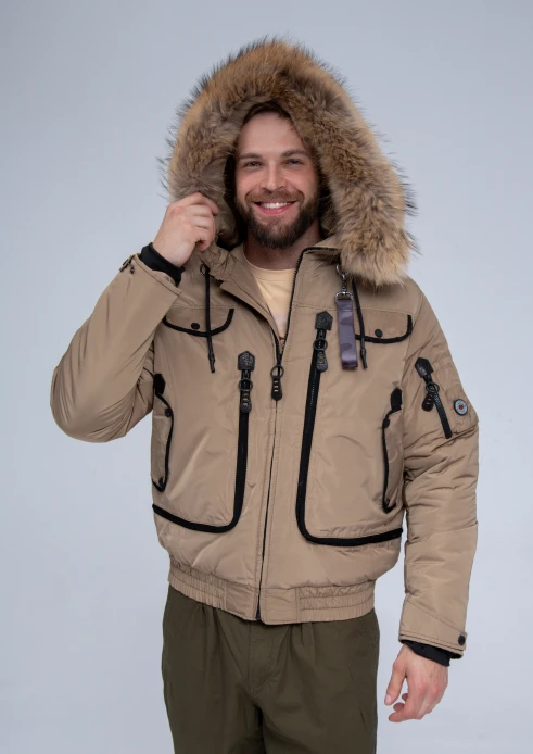 Купить куртка-пилот утепленная мужская  в интернет-магазине ArmRus по выгодной цене. - изображение 2