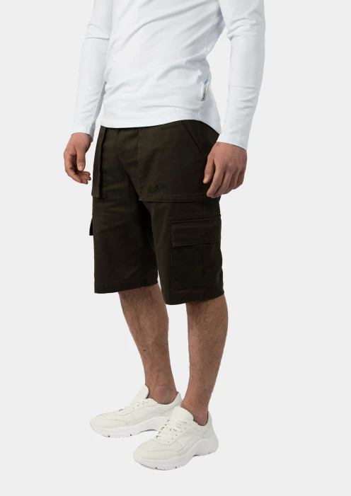 Купить шорты мужские «ар» хаки в интернет-магазине ArmRus по выгодной цене. - изображение 3