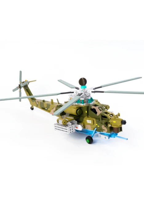 Купить конструктор из дерева «армия россии» ударный боевой вертолет в интернет-магазине ArmRus по выгодной цене. - изображение 5