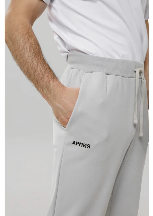 Купить брюки прямого кроя мужские «армия» пепельные в интернет-магазине ArmRus по выгодной цене. - изображение 5