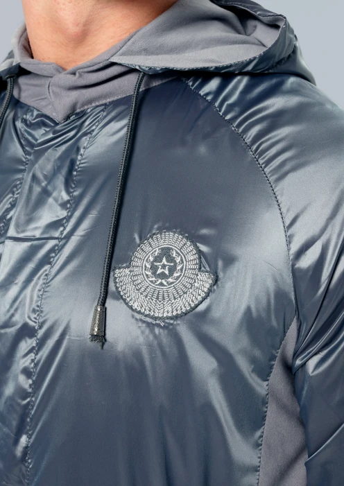 Купить куртка-парка мужская «армия россии» серая в интернет-магазине ArmRus по выгодной цене. - изображение 7