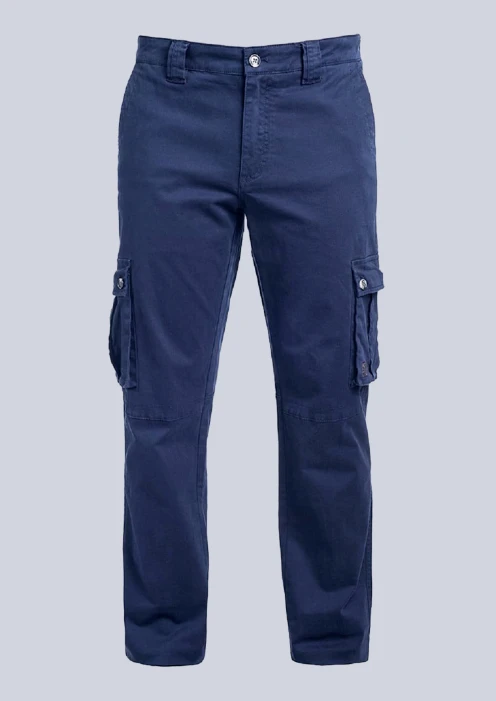 Купить брюки-карго мужские «армия россии» темно-синие в интернет-магазине ArmRus по выгодной цене. - изображение 1