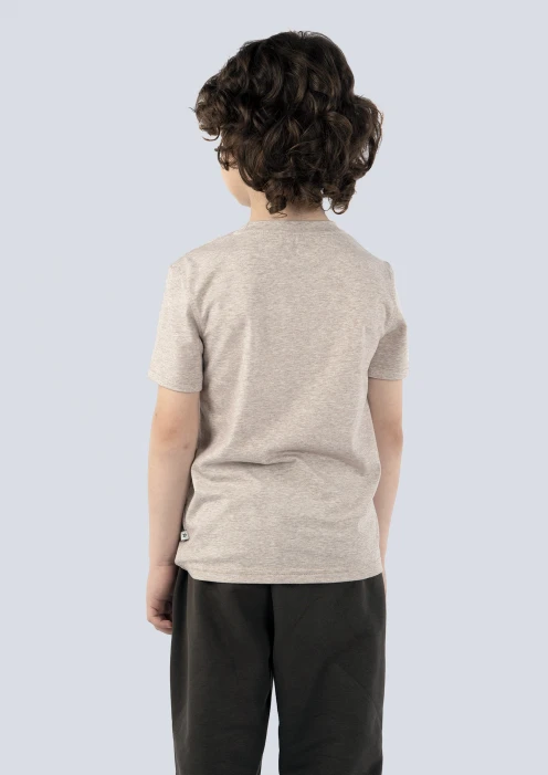 Купить футболка детская «вежливые мишки» светло-бежевая в интернет-магазине ArmRus по выгодной цене. - изображение 2