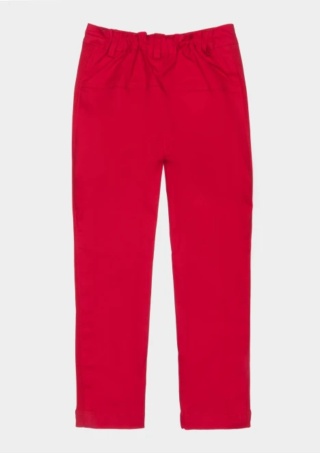 Купить брюки для девочки «армия россии» красные на резинке в интернет-магазине ArmRus по выгодной цене. - изображение 2