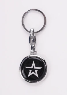 Брелок «Звезда», заливка смолой (29 мм): купить в интернет-магазине «Армия России