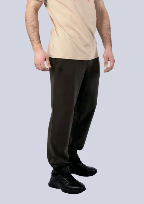 Купить брюки мужские «звезда» хаки с манжетами в интернет-магазине ArmRus по выгодной цене. - изображение 1