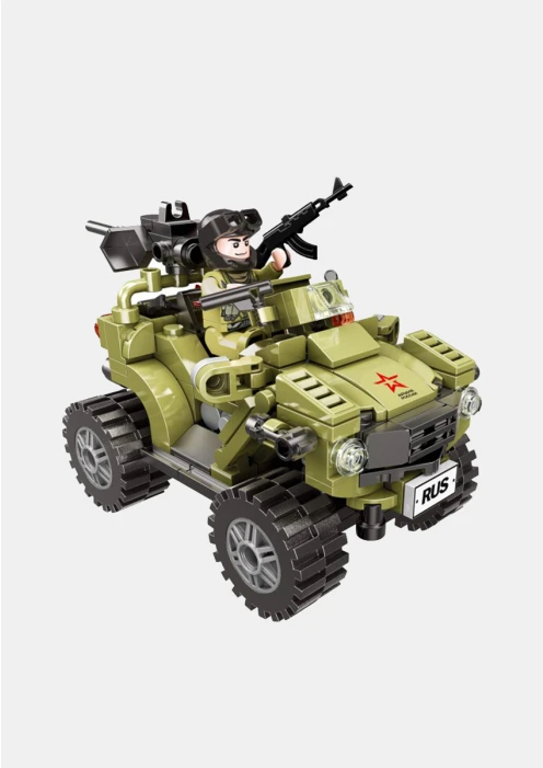 Купить игрушка-конструктор военный квадроцикл «армия россии» 322 детали в интернет-магазине ArmRus по выгодной цене. - изображение 1