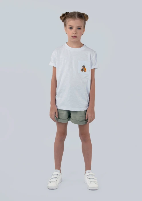 Купить футболка детская «вежливые мишки» белая в интернет-магазине ArmRus по выгодной цене. - изображение 6
