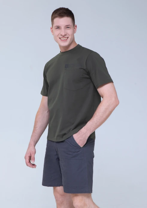 Купить футболка мужская «штамп» хаки в интернет-магазине ArmRus по выгодной цене. - изображение 3