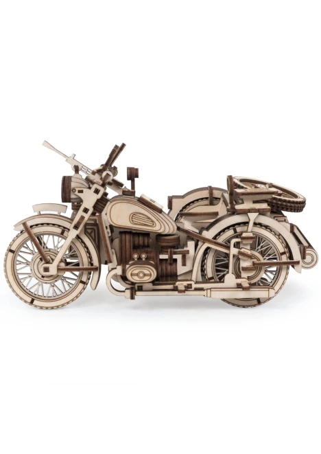 Купить конструктор из дерева «армия россии» мотоцикл с коляской в интернет-магазине ArmRus по выгодной цене. - изображение 6