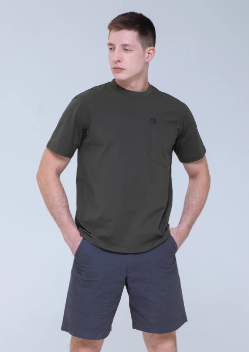 Купить футболка мужская «штамп» хаки в интернет-магазине ArmRus по выгодной цене. - изображение 4