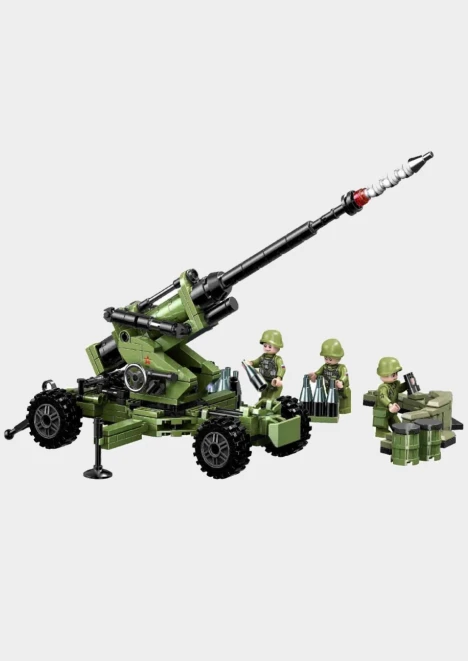 Купить игрушка-конструктор зенитное орудие «армия россии» 350 деталей в интернет-магазине ArmRus по выгодной цене. - изображение 1
