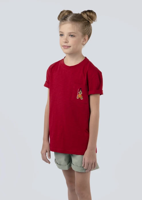 Купить футболка детская «вежливые мишки» красная в интернет-магазине ArmRus по выгодной цене. - изображение 3