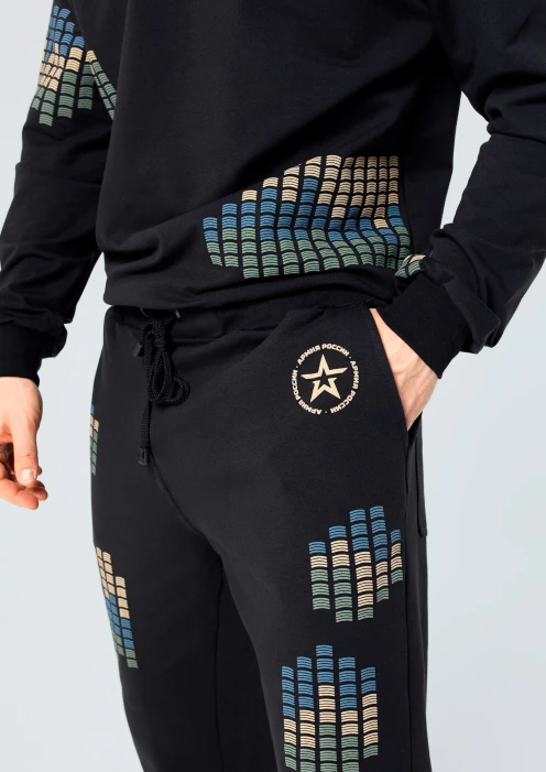 Купить брюки спортивные «армия россии» с фирменным принтом в интернет-магазине ArmRus по выгодной цене. - изображение 5