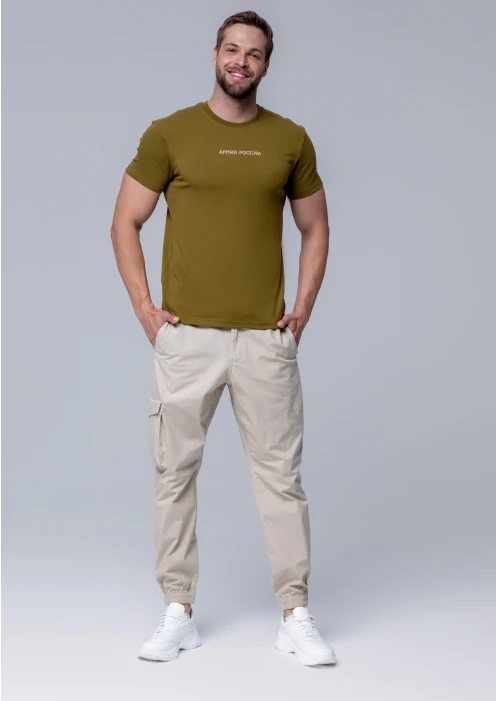 Купить брюки-карго мужские «армия россии» песочные в интернет-магазине ArmRus по выгодной цене. - изображение 12