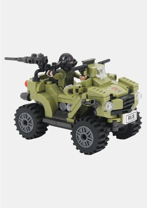 Купить игрушка-конструктор военный квадроцикл «армия россии» 322 детали в интернет-магазине ArmRus по выгодной цене. - изображение 3