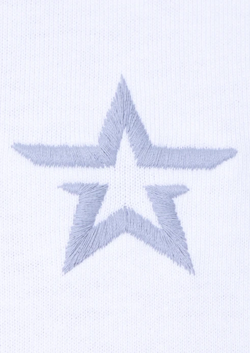 Купить футболка оверсайз мужская «звезда» белая в интернет-магазине ArmRus по выгодной цене. - изображение 6