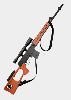 Игрушка-резинкострел из дерева «Армия России» Снайперская винтовка СВД: купить в интернет-магазине «Армия России