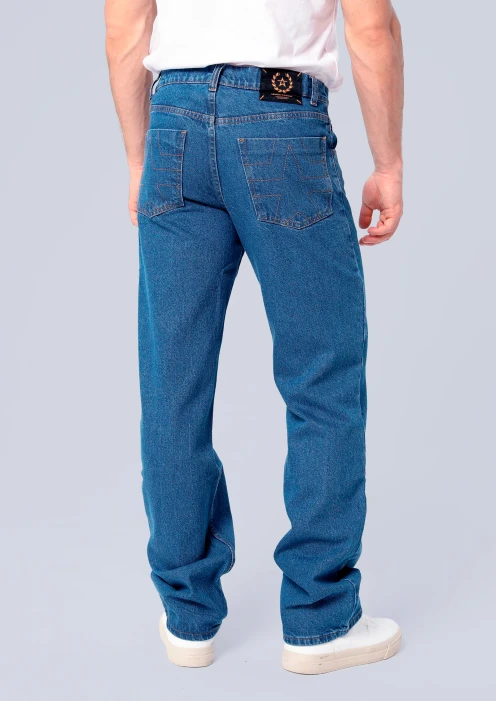 Купить джинсы мужские «звезда» синие в интернет-магазине ArmRus по выгодной цене. - изображение 2
