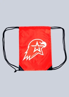 Рюкзак-мешок «ЮнАрмия» красный - красный