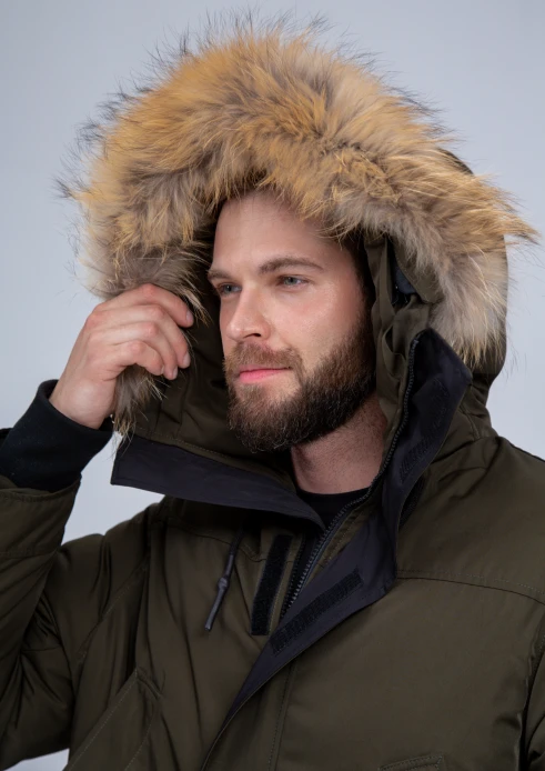 Купить куртка-парка утепленная мужская «армия россии» хаки в интернет-магазине ArmRus по выгодной цене. - изображение 9