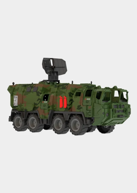 Купить игрушка военный тягач камуфляжный с кунгом «щит» серия военная техника армии россии в интернет-магазине ArmRus по выгодной цене. - изображение 4