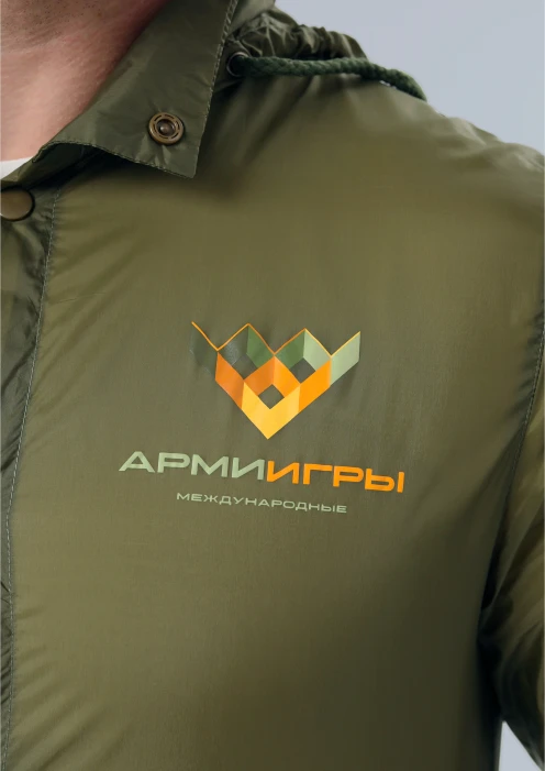 Купить ветровка «армиигры» хаки в интернет-магазине ArmRus по выгодной цене. - изображение 7