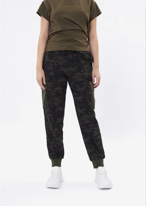 Купить брюки-карго женские «армия» хаки камуфляж в Москве с доставкой по РФ - изображение 1