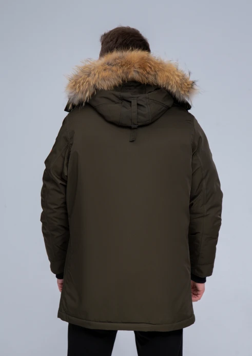 Купить куртка-парка утепленная мужская «армия россии» хаки в интернет-магазине ArmRus по выгодной цене. - изображение 2