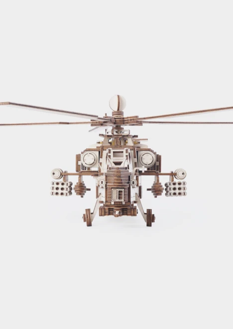 Купить конструктор из дерева «армия россии» ударный боевой вертолет в интернет-магазине ArmRus по выгодной цене. - изображение 2