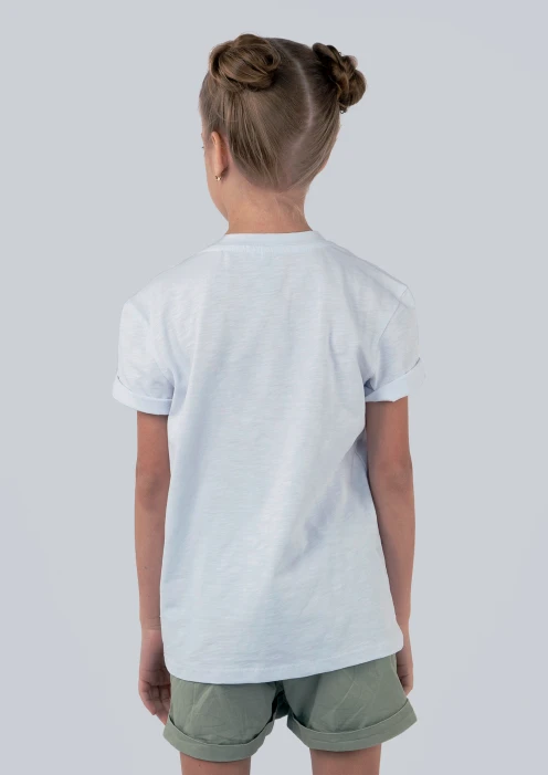 Купить футболка детская «вежливые мишки» белая в интернет-магазине ArmRus по выгодной цене. - изображение 4