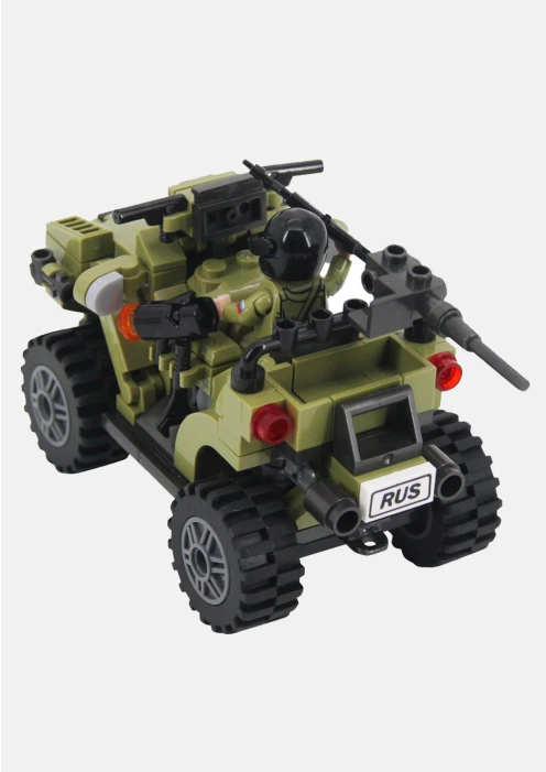 Купить игрушка-конструктор военный квадроцикл «армия россии» 322 детали в интернет-магазине ArmRus по выгодной цене. - изображение 2