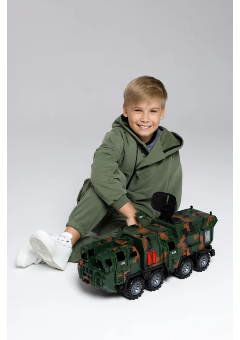 Купить игрушка военный тягач камуфляжный с кунгом «щит» серия военная техника армии россии в интернет-магазине ArmRus по выгодной цене. - изображение 2