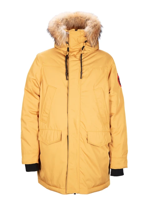 Купить куртка-парка утепленная мужская «армия россии» желтая в интернет-магазине ArmRus по выгодной цене. - изображение 21