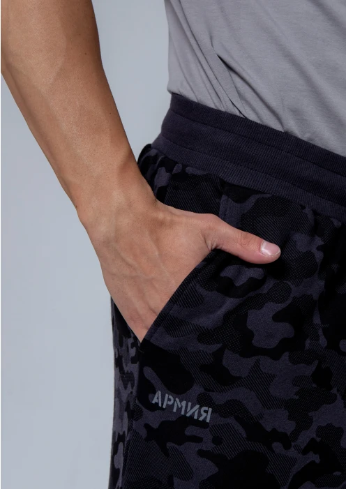 Купить брюки прямого кроя мужские «армия» черный камуфляж в интернет-магазине ArmRus по выгодной цене. - изображение 7