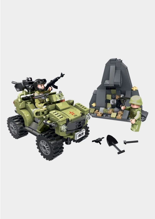 Купить игрушка-конструктор военный квадроцикл «армия россии» 322 детали в интернет-магазине ArmRus по выгодной цене. - изображение 5