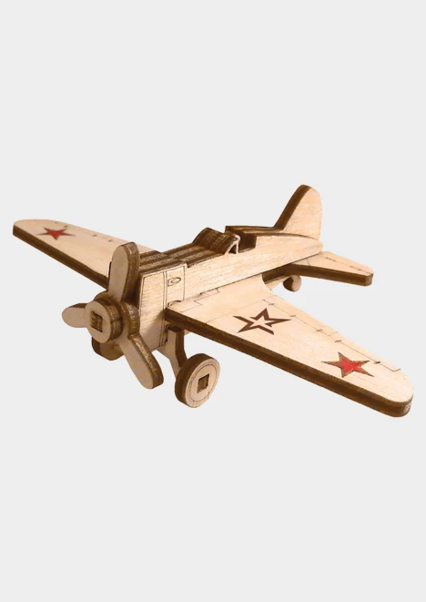Купить конструктор из дерева «армия россии» советский истребитель и-16 в интернет-магазине ArmRus по выгодной цене. - изображение 1