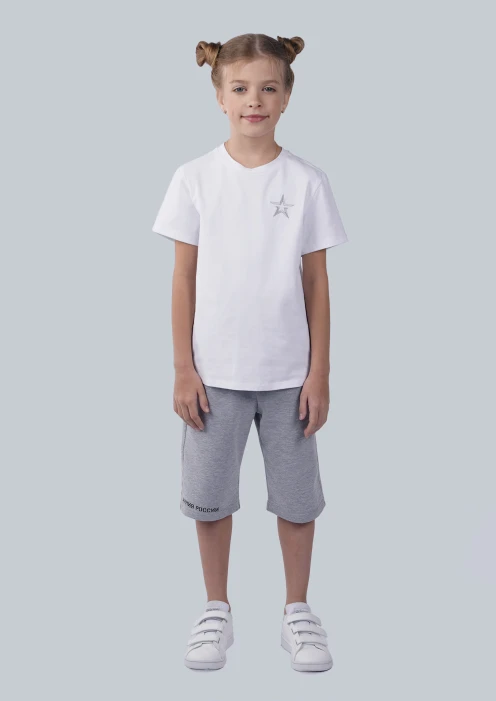 Купить футболка детская «звезда» белая в интернет-магазине ArmRus по выгодной цене. - изображение 4