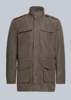 Куртка-плащ мужская «Армия России» хаки - хаки
