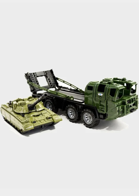 Купить игрушка военный тягач с танком «армия россии» серия военная техника в интернет-магазине ArmRus по выгодной цене. - изображение 1