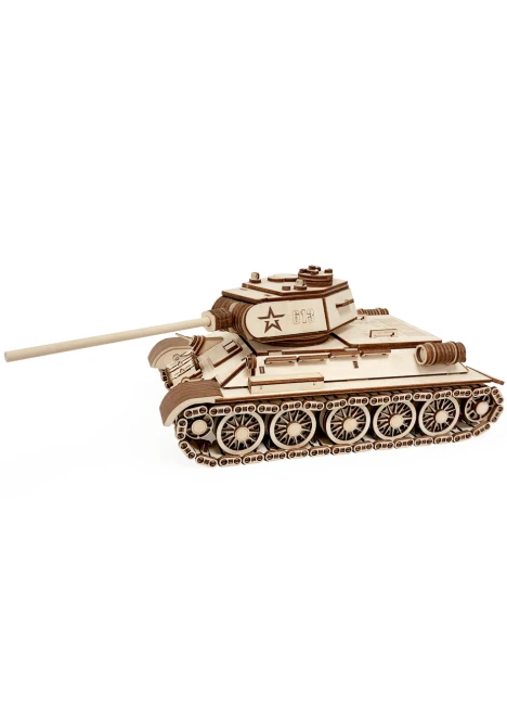 Купить конструктор из дерева «танк т-34-85» в интернет-магазине ArmRus по выгодной цене. - изображение 5