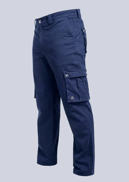 Купить брюки-карго мужские «армия россии» темно-синие в интернет-магазине ArmRus по выгодной цене. - изображение 3