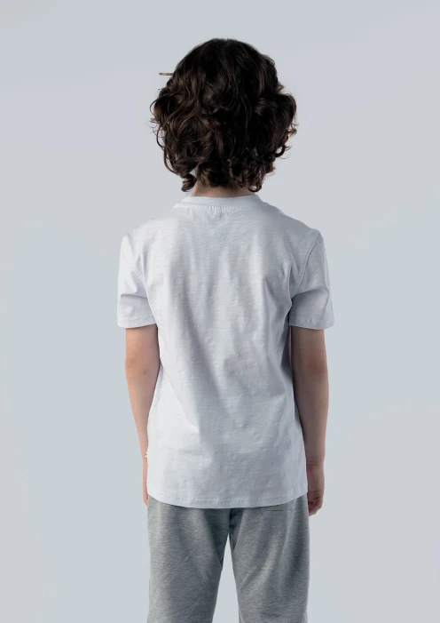 Купить футболка детская «вежливые мишки» белая в интернет-магазине ArmRus по выгодной цене. - изображение 3