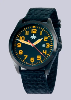 Часы кварцевые «Спецназ» черные: купить в интернет-магазине «Армия России