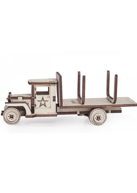 Купить конструктор из дерева (советский грузовик «зис-5» лесовоз) в интернет-магазине ArmRus по выгодной цене. - изображение 5