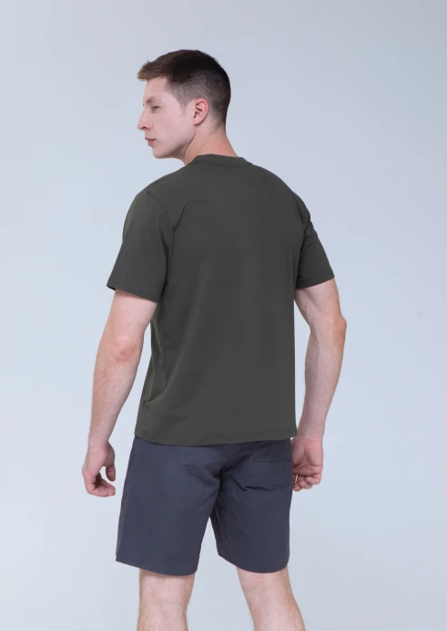 Купить футболка мужская «штамп» хаки в интернет-магазине ArmRus по выгодной цене. - изображение 2
